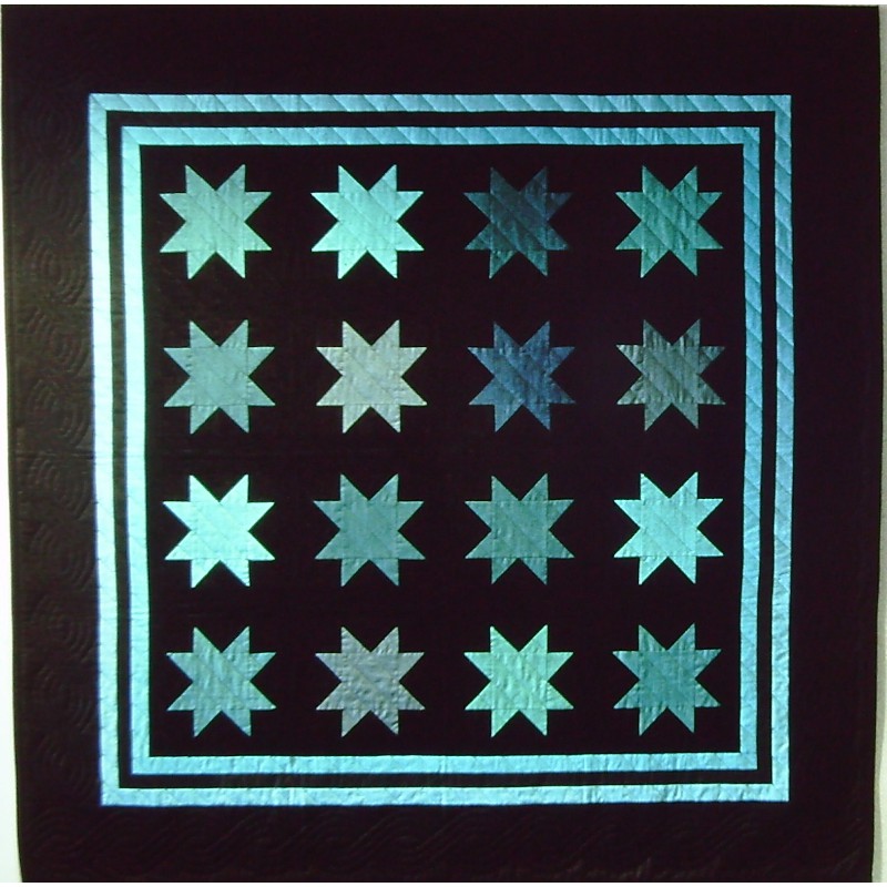 Amish Blue Stars